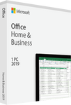 Microsoft Office 2019 Home & Business 1 User PC or Mac