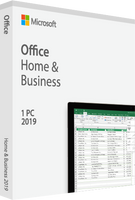 Microsoft Office 2019 Home & Business 1 User PC or Mac